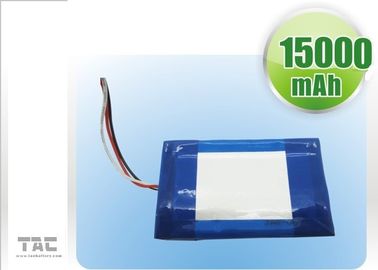 Tablet PC için IEC Standart Polimer Lityum İyon Piller 1.6ah 3,7V 0850110 Şarj ve Deşarj 0.5C