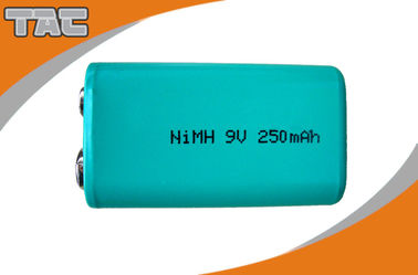 Yüksek Kapasiteli Ni-MH Piller 9V 250mAh / Nikel Metal Hidrit Piller Şarj Edilebilir