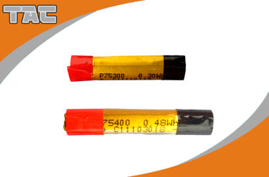3.7V 120mAh polimer lityum iyon piller için elektrikli sigara 7,5 * 40,5 mm boyut