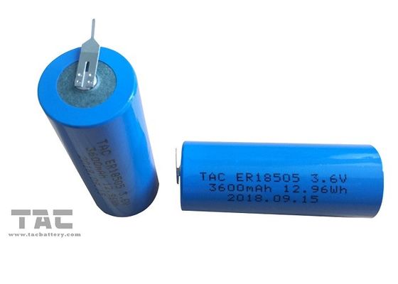 Enstrüman için Mavi Ceket Sigara - Şarj Edilebilir Lityum Pil ER18505 3600mAh