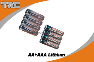 Birincil Lityum Demir Pil LiFeS2 1.5V AAA / L92 ile Yüksek Hız 1100 mAh