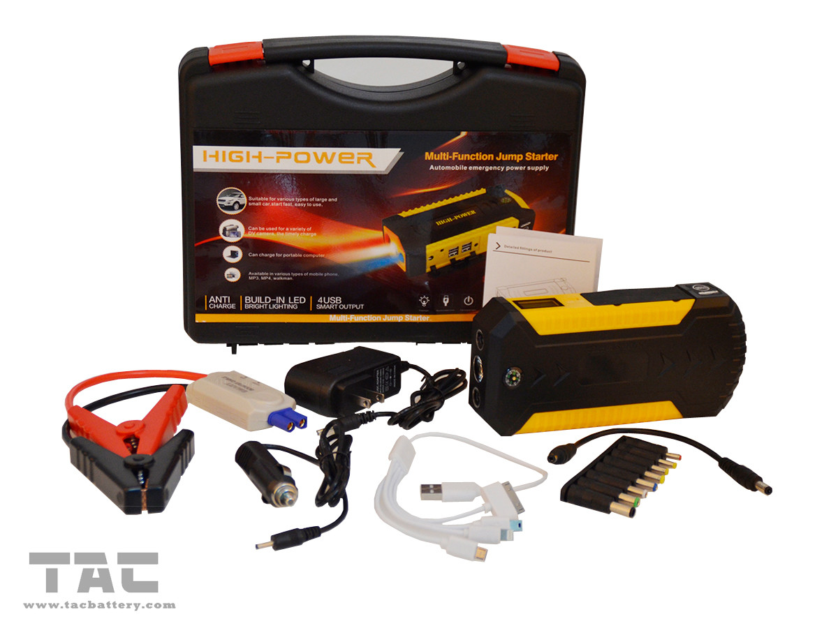 12000mah Tasinabilir Araba Sicrama Starter Booster Pil Gucu Bankasi 4 Usb Sarj Cihazi 12v
