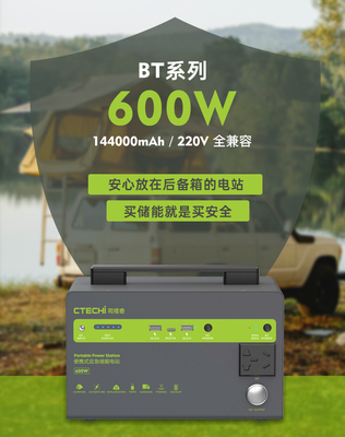 BP600M Dış Mekan Taşınabilir Enerji Depolama Sistemi 577Wh 156000mAh enerji depolama pili