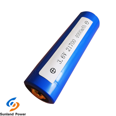 USB 300 Kez Döngü Ömrü ile Mavi Lityum Silindirik Pil ICR21700 3.6V 4000mah