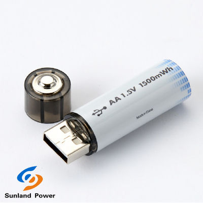 USB Tip C Bağlantısı ile 1.5V AA Lityum İyon Pil