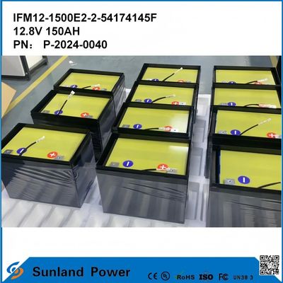12V LiFePO4 Pil Paketi Dayanıklı ömrü 3-5 yıl ABS plastik kabın malzemesi ve nominal voltaj 12.8V
