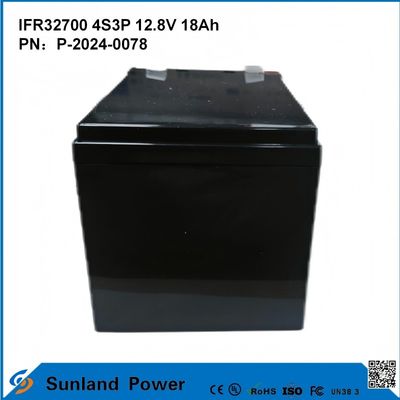 IFR32700 4S3P 12.8V 18Ah Güneş ışığı için Yüksek parlaklıklı LEDS Bahçe Güneş ışıkları ömrü uzun batarya