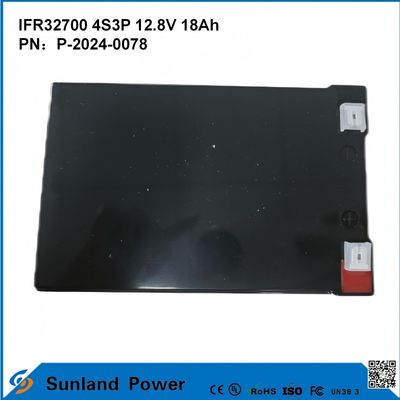 IFR32700 4S3P 12.8V 18Ah Güneş ışığı için Yüksek parlaklıklı LEDS Bahçe Güneş ışıkları ömrü uzun batarya