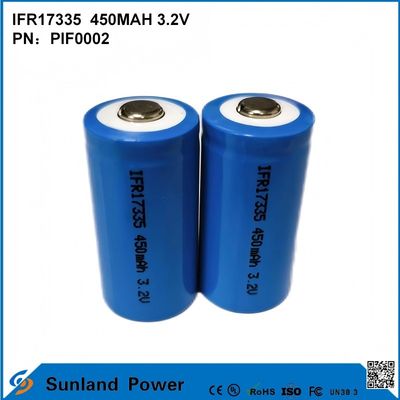 IFR17335 bataryası 3.2V 450mah çeşitli cihazlar ve senaryolar için uygundur: Dijital ürünler Aydınlatma ekipmanları Elektrikli aletler Küçük aletler Enerji depolama sistemleri