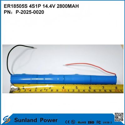ER18505S 4S1P 14.4V 2800MAH Yüksek sıcaklığa dayanıklı, yüksek kapasiteli pil