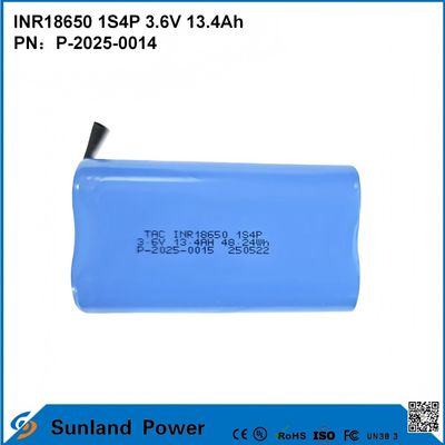 INR18650 1S4P3.6V 13.4Ah Yüksek kapasite ve yüksek voltajın mükemmel kombinasyonu