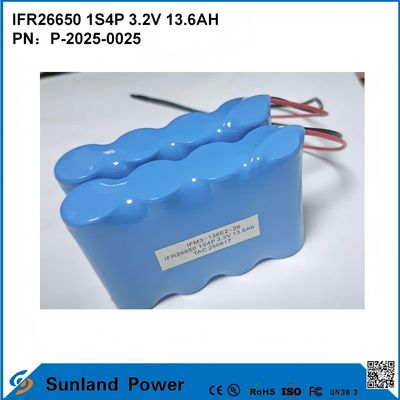 IFR26650 1S4P 3.2V 13.6Ah Ev Tipi Ev Ve Ticari Mobil Enerji Depolama İçin Piller Yüksek Güçlü Elektrikli El Aletleri Matkaplar Testereler ve Taşlama Makineleri