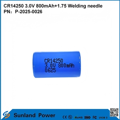 CR14250 3.0V 800MAH+1.75 KAYNAK İĞNESİ PİLİ