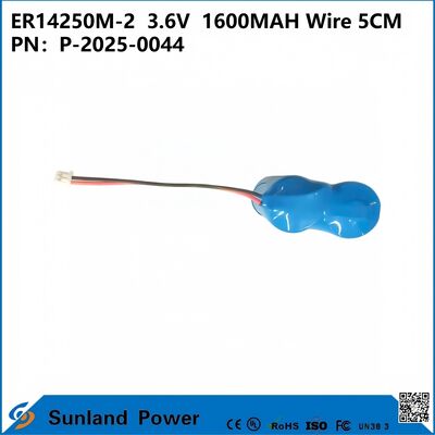 ER14250M-2 3.6V1600MAH 5CM Kablolu Pil, akıllı sayaçlar, otomasyon cihazları, tıbbi cihazlar, kablosuz iletişim ekipmanları, hırsız alarm sistemleri, otomotiv elektroniği ve Nesnelerin İnterneti'nde kullanılır.
