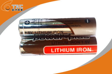 Yüksek kapasiteli 1.5V AAA / L92 birincil lityum demir pil ile yüksek oranda