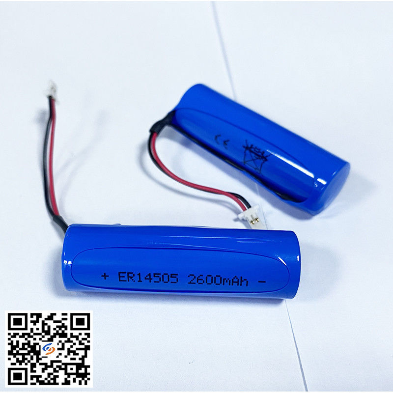 3.6V endüstriyel şarj edilemeyen LiSOCl2 pil ER14505 2600mAh fare tuzağı için UL1642