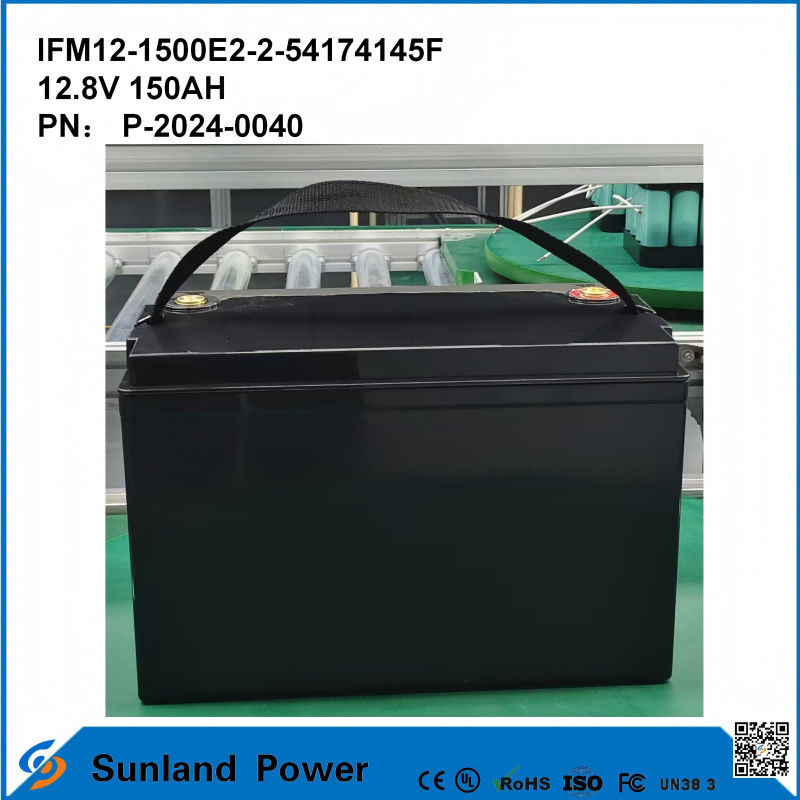 12V LiFePO4 Pil Paketi Dayanıklı ömrü 3-5 yıl ABS plastik kabın malzemesi ve nominal voltaj 12.8V