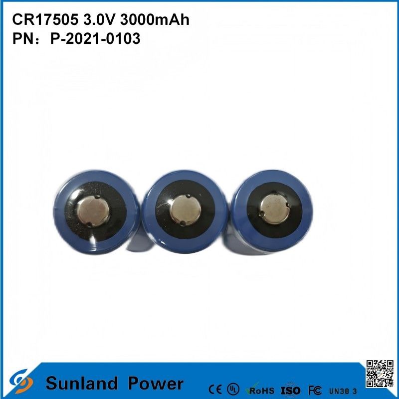 CR17505 3.0V 3000mAh Batarya Endüstriyel Muhafız Güvenlik Gücü Sağlık Muhafızı Akıllı Güç