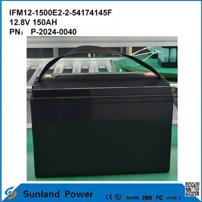 12V LiFePO4 Pil Paketi Dayanıklı ömrü 3-5 yıl ABS plastik kabın malzemesi ve nominal voltaj 12.8V