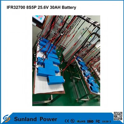 IFR32700 8S5P 25.6V 30AH Robot Lojistiği, Otonom Mobil Robotlar, Otomatik Yönlendirmeli Araçlar, Otomatik forklift batarya değiştirme sistemleri ve Bataryalar için Kullanılan Pil