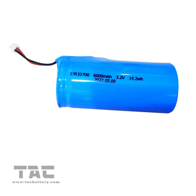 FR4 3.2V LiFePO4 Pil Paketi 32700 6AH Taşınabilir Yedek Lityum Pil için BMS