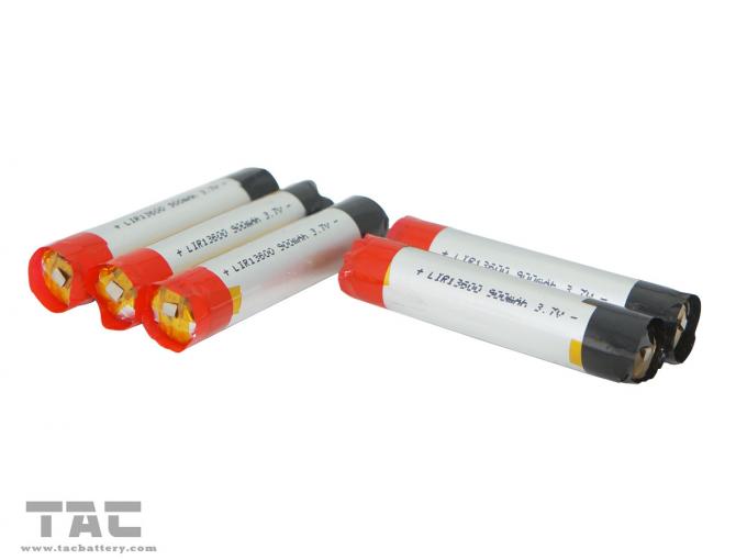 Bitkisel Sigara için Renkli Mini Elektronik Sigara Pil LIR13600 / 900mAh