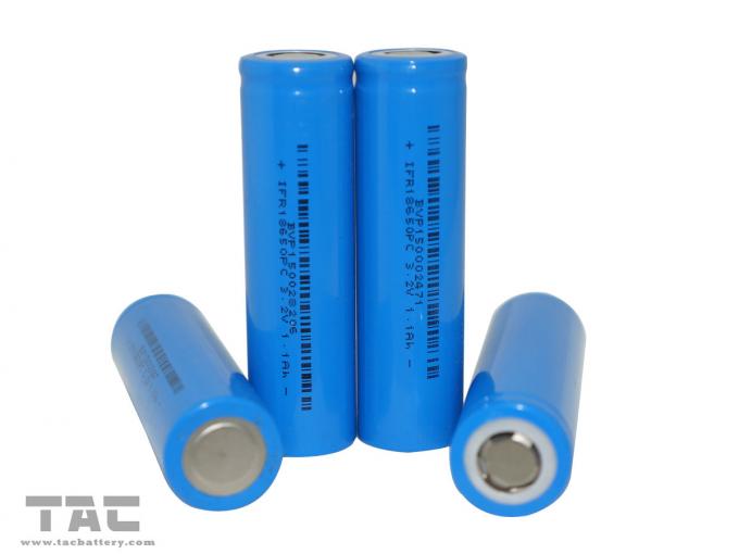 Güç pil paketi için şarj edilebilir Lityum pil 18650 3.2V LiFePO4 Pil