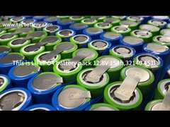 Patlama Korumalı Ürün İçin Uzun Çevrim Ömrü 12V 15AH Pil Paketi 32140 4S1P LiFePO4 Pil