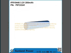 Ifr10440 3.7v 200mah GPS Yol Çivileri, Oyuncaklar, Madenci Lambaları, Güneş Enerjili Sokak Lambaları, Kablosuz İletişim Cihazları, Elektrikli El Aletleri, Görüntülü-Ses Ekipmanları, Akıllı Sayaçlar, Güvenlik Sistemleri, Acil Durum Aydınlatması İçin Kullan