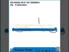ER18505S 5S1P 18V 2800MAH Yüksek sıcaklığa dayanıklı yüksek kapasiteli pil