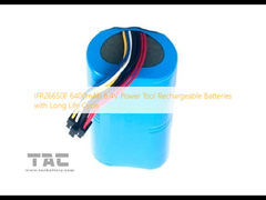 IFR26650F 6400mAh 6.4V Uzun Ömürlü Şarj Edilebilir Elektrikli El Aleti Bataryaları