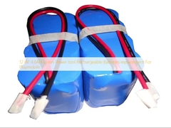 12.8V 4.6AH Li-ion Elektrik aleti Şarj edilebilir piller Playmobile için