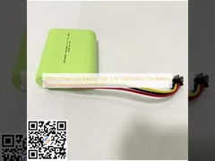 18650 Lityum İyon Pil 1S3P 3.7V 7500mAh Li-Ion Pil Paketleri UL2054 Sertifikası Geçti