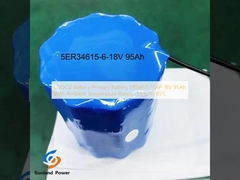 LiSOCl2 Pil Birincil Pil ER34615 5S6P 18V 95Ah Ambient sıcaklık aralığı ile -55°C'den 85°C'ye kadar