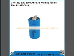 CR14250 3.0V 800MAH+1.75 KAYNAK İĞNESİ PİLİ