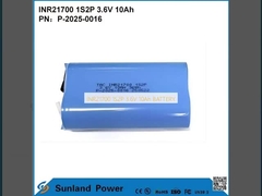 INR21700 1S2P 3.6V 10Ah PİL