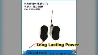 5,2AH Şarj Edilebilir Pil Gücü