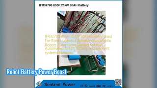 Robot Pil Yükseltmesi 25.6V 30AH